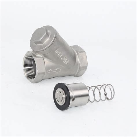 Stainless Steel Y Type Check Valve - Buy Product on Wenzhou Yuzheng Valve Co.,Ltd