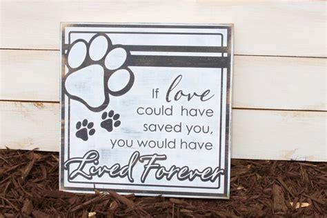 Dog Sign RIP dog RIP cat Memorial Sign for animals Pet