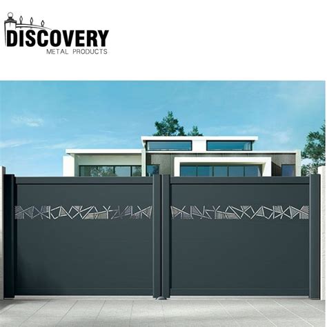 Modern Powder Coating Aluminium Main Gate Colors - China Aluminium Gate and Aluminum Gate