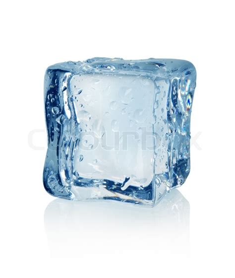 Ice cube | Stock image | Colourbox