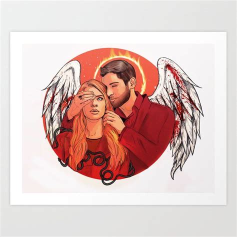 Lucifer Morningstar Art Print by SilviaFlower | Lucifer morningstar, Lucifer, Morning star