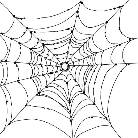 Simple Spider Web Drawing at GetDrawings | Free download