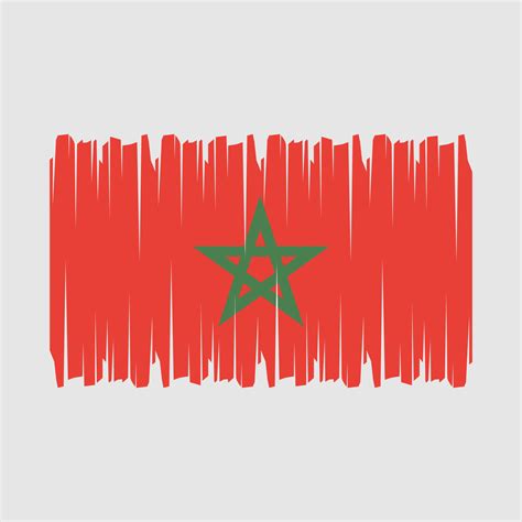 Morocco Flag Vector 21811999 Vector Art at Vecteezy