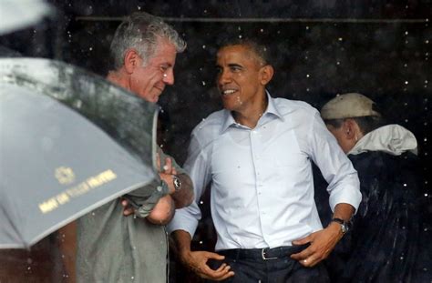 Obama remembers Bourdain: He made us ‘a little less afraid of the unknown’