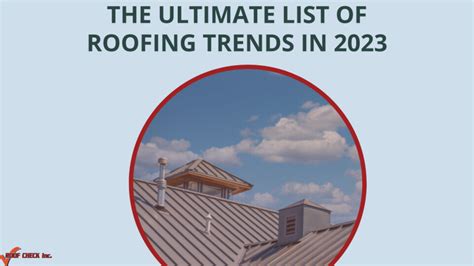 The Ultimate List Of Roofing Trends In 2023