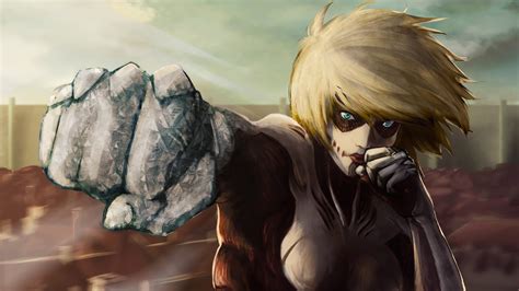 Female Titan, Attack on Titan, 4K, #121 Wallpaper PC Desktop