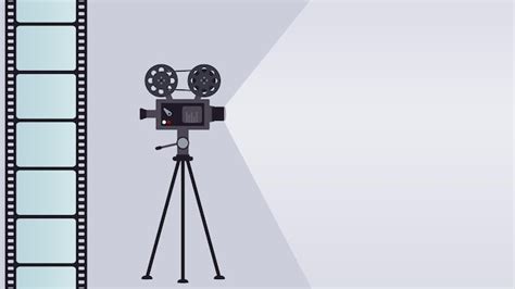 Premium Vector | Movie camera projector vector illustration graphic ...