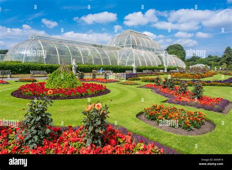 Kew Gardens The Palm House built by architect Decimus Burton and ...