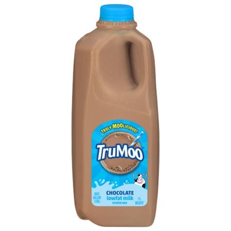 TruMoo 1% Lowfat Chocolate Milk, 1/2 gal - Harris Teeter