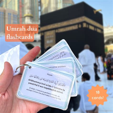 DIGITAL DOWNLOAD Umrah Dua Reminder Cards. Instant Download - Etsy Canada