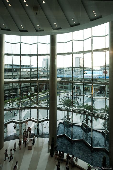 Airy Atrium - A high angle view of the large glass atrium of the ...