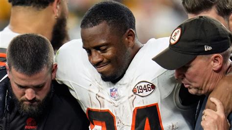 Cleveland Browns RB Nick Chubb Suffers Knee Injury, Recovery Expected ...