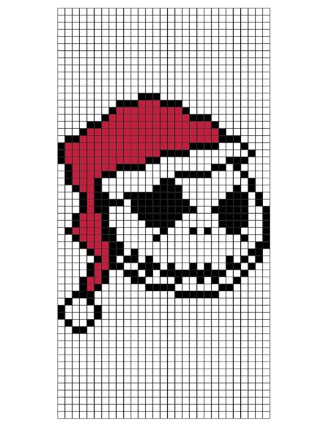 Easy Nightmare Before Christmas Pixel Art Grid : Stream with up to 6 ...