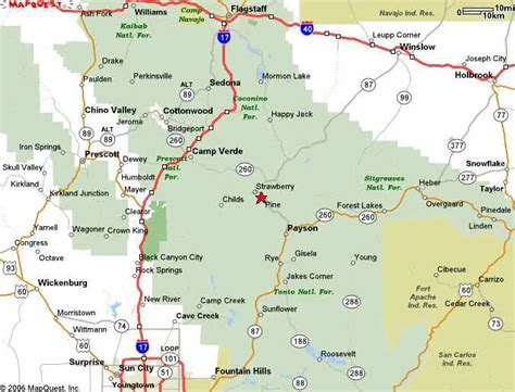 Strawberry Arizona | Article, Map, Directions, Pictures