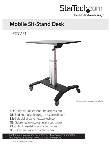 STARTECH.COM STSCART INSTRUCTION MANUAL Pdf Download | ManualsLib