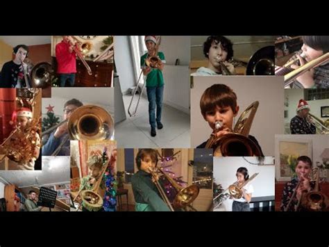 "Jingle Bells" classe de trombone du CRR de Lyon - YouTube