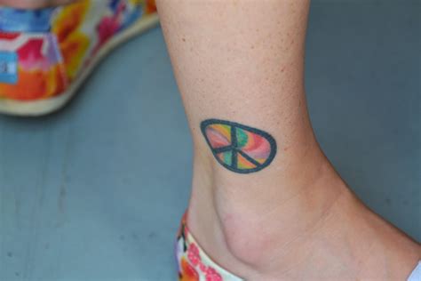 Peace Sign Tattoos Designs, Ideas and Meaning | Tattoos For You