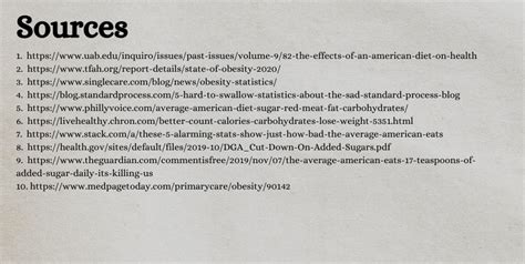 Average American Diet Statistics - Healthier Trajectory