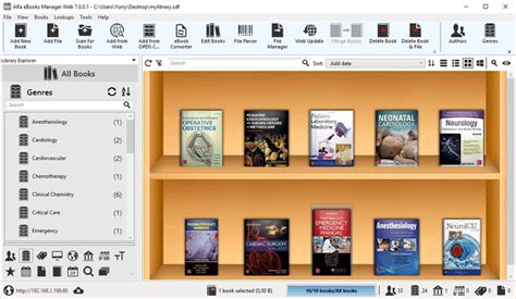 Electronic Library Management System | Alfa Ebooks Manager