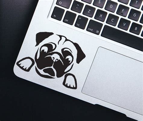 Laptop sticker Computer Stickers Laptop Decal Dog