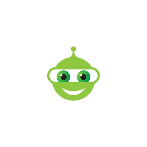 Robot green logo vector icon illustration 14664474 Vector Art at Vecteezy