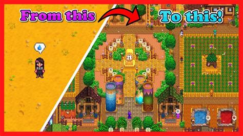 10 Tips and Tricks for a Stunning Stardew Valley Farm Design! - YouTube