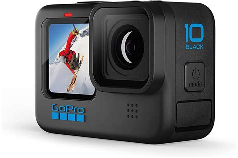 GoPro HERO10 Black - Waterproof Action Camera with Front LCD and Touch