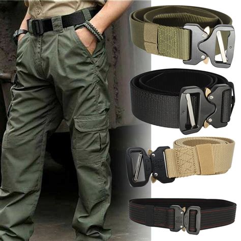 Newest and best here Men Casual Military Tactical Army Adjustable Quick ...