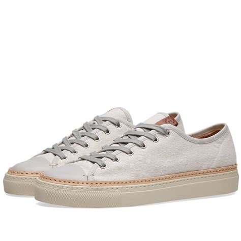 Buttero Tanino Low Sneaker Bianco Canvas | END. (US)