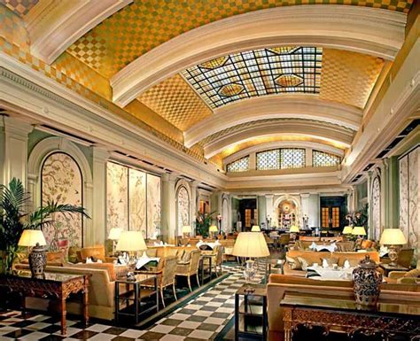 Park Lane Hotel Palm Court - Britain All Over Travel Guide