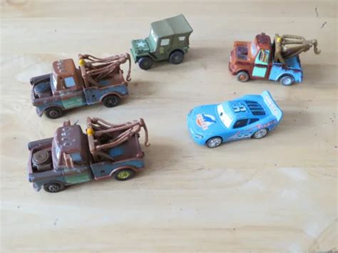 DISNEY PIXAR CARS Movie Sarge 1941-42 Willy's Jeep Army Green Wwii ...