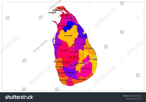 Sri Lanka District Map: Over 1,516 Royalty-Free Licensable Stock Illustrations & Drawings ...