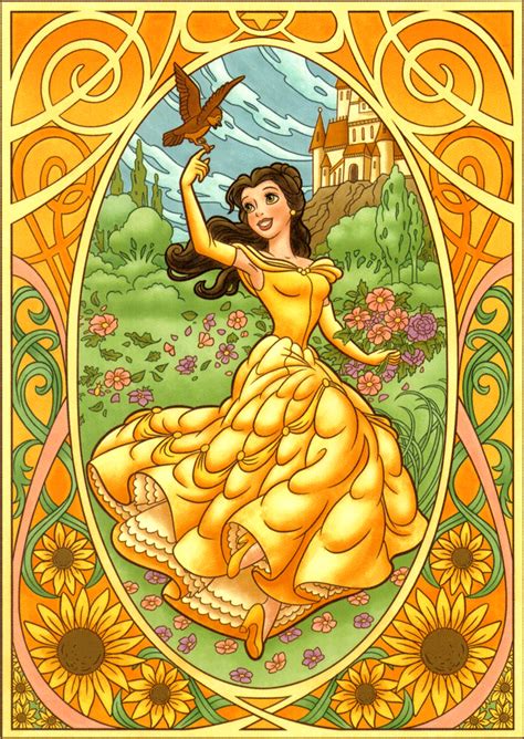 Princess Belle - Disney Princess Fan Art (32225567) - Fanpop