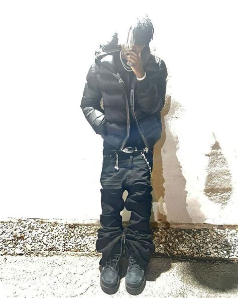 ken carson | Rapper outfits, Street fashion men streetwear, All black fashion