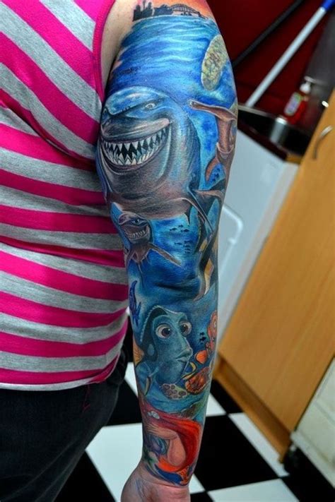 20 best Finding Nemo Tattoo images on Pinterest | Disney inspired tattoos, Disney tattoos and ...