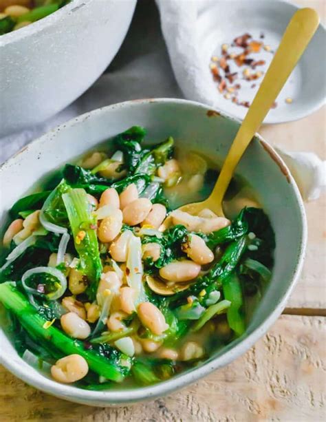 Escarole and Beans - Running to the Kitchen®