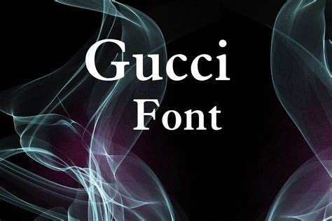 Gucci Font Free Download