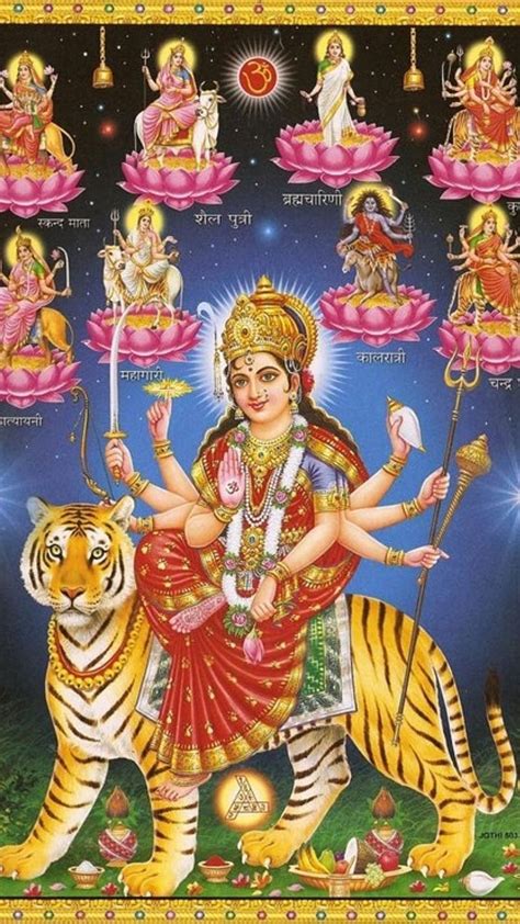 Nav Durga with different avatar, nav durga, HD phone wallpaper | Peakpx