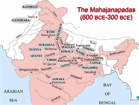 16 Mahajanpadas, rise of Magadha empire, various kingdoms ruling Magadha, the Haryanka ...