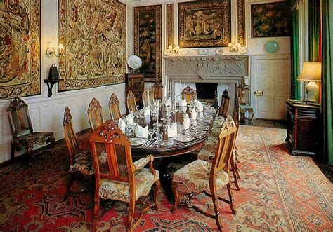 Old photograph of the dining room in Cawdor Castle, Scotland | Cawdor castle, Scotland castles ...