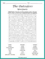 Lord of the Rings Word Search