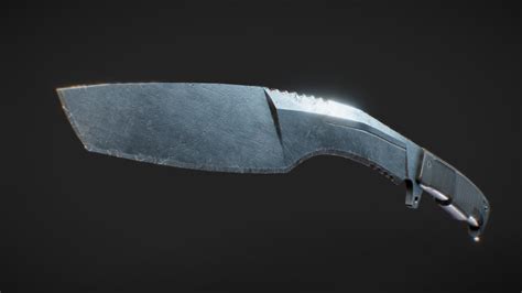 Kukri Blade (Game-ready-asset) - Download Free 3D model by Sambit_Raut ...