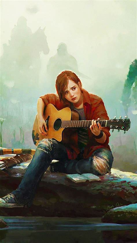 #332701 The Last of Us Part 2, Ellie, Guitar phone HD Wallpapers, Images, Backgrounds, Photos ...