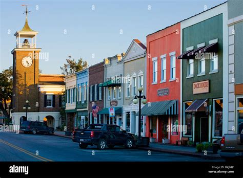 Rice Museum, left, and historic district of Georgetown, South Carolina ...