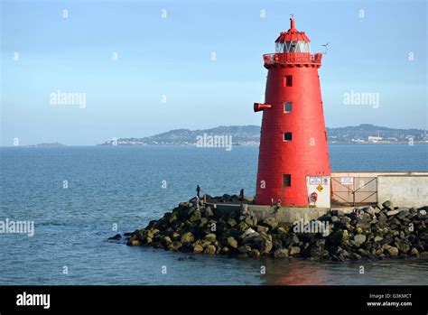 Poolbeg lighthouse, Dublin Stock Photo - Alamy