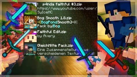 BEST FAITHFUL TEXTURE PACKS for PvP (1.8.9) - YouTube