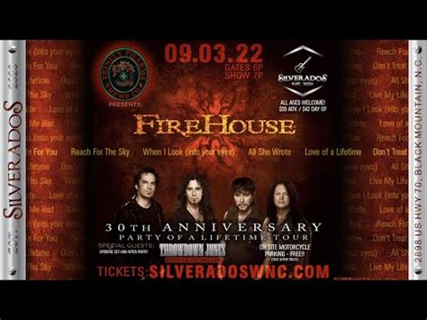 FireHouse - LIVE in Concert - YouTube