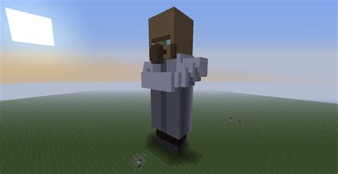 Villager Statue Minecraft Map