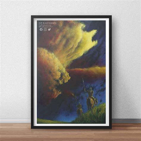 Tolkien Art Print, the Lord of the Rings, the Hobbit, the Silmarillion ...