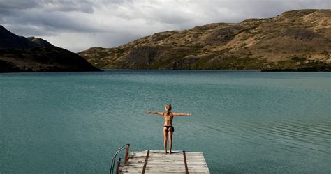 Lake Pehoe in Chile